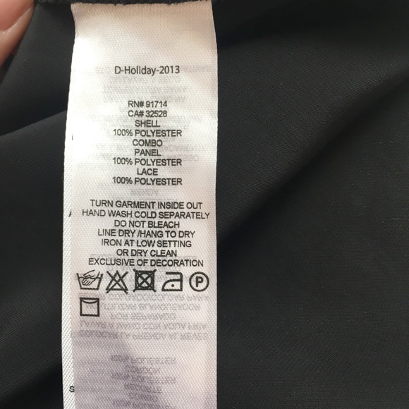 Black Lace Top by A/X Armani Exchange - Picture 6 of 7